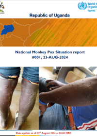 Uganda National Mpox Situation report #001, 23-AUG-2024