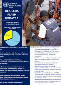 WHO Angola Cholera Flash Update 2