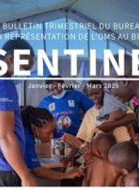 Bulletin trimestriel "LA SENTINELLE", édition janvier - février - mars 2025