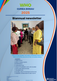 WHO GUINEA BISSAU Biannual newsletter, 2025