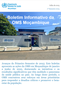 Boletim informativo da Organização Mundial da Saúde de Moçambique