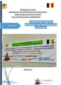 RAPPORT DES COMPTES NATIONAUX DES PERSONNELS DE SANTE 2024
