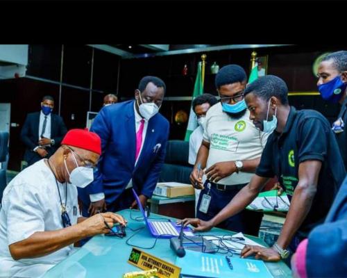 Imo State Launches Innovative Mobile Health Insurance Programme with  Technical Support from WHO, WHO